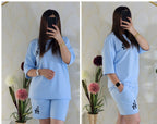 Ensemble ( L-Ashort) vetement, femme