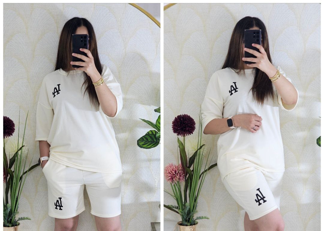 Ensemble ( L-Ashort) vetement, femme