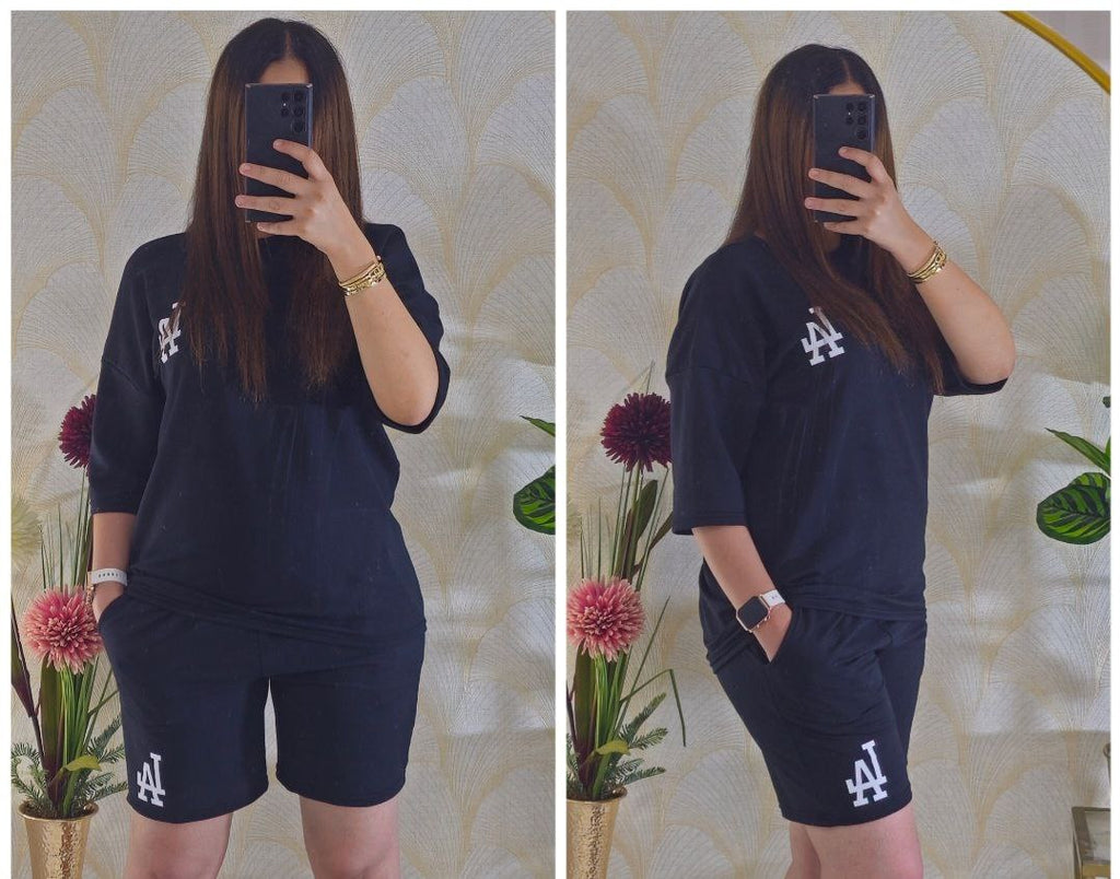 Ensemble ( L-Ashort) vetement, femme