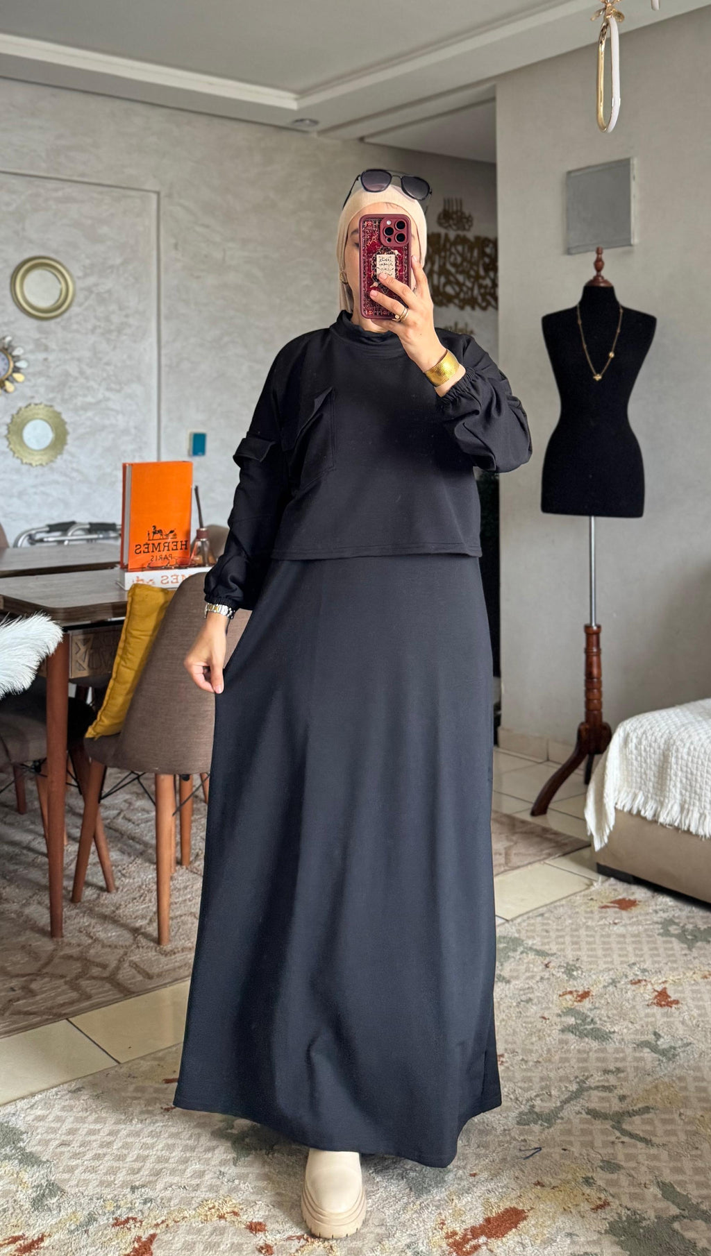 poche  كسوة+جيلي vetement, femme