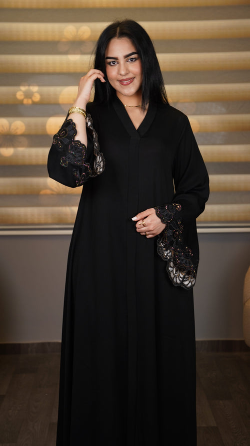Abaya warda vetement, femme