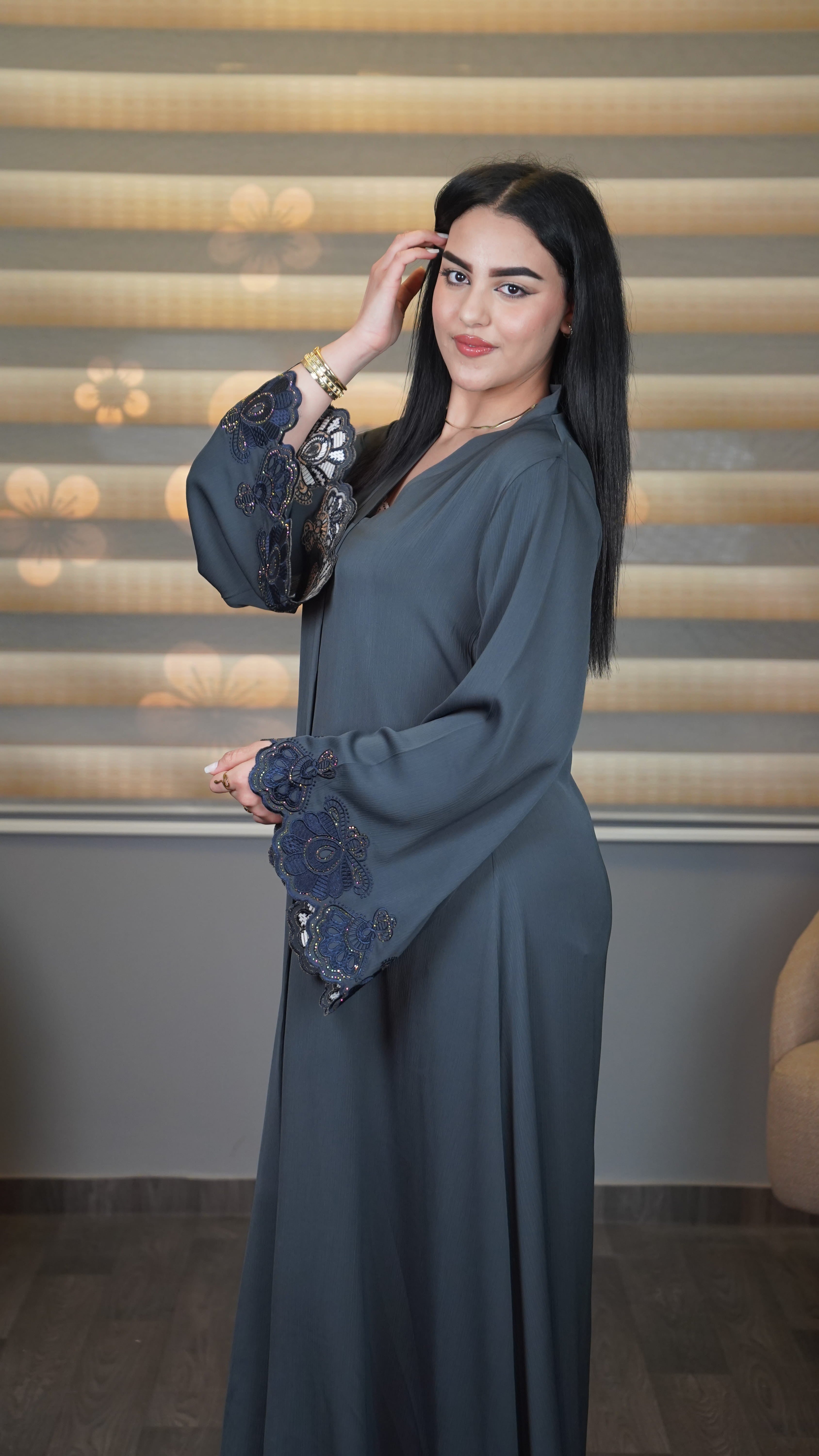 Abaya warda vetement, femme
