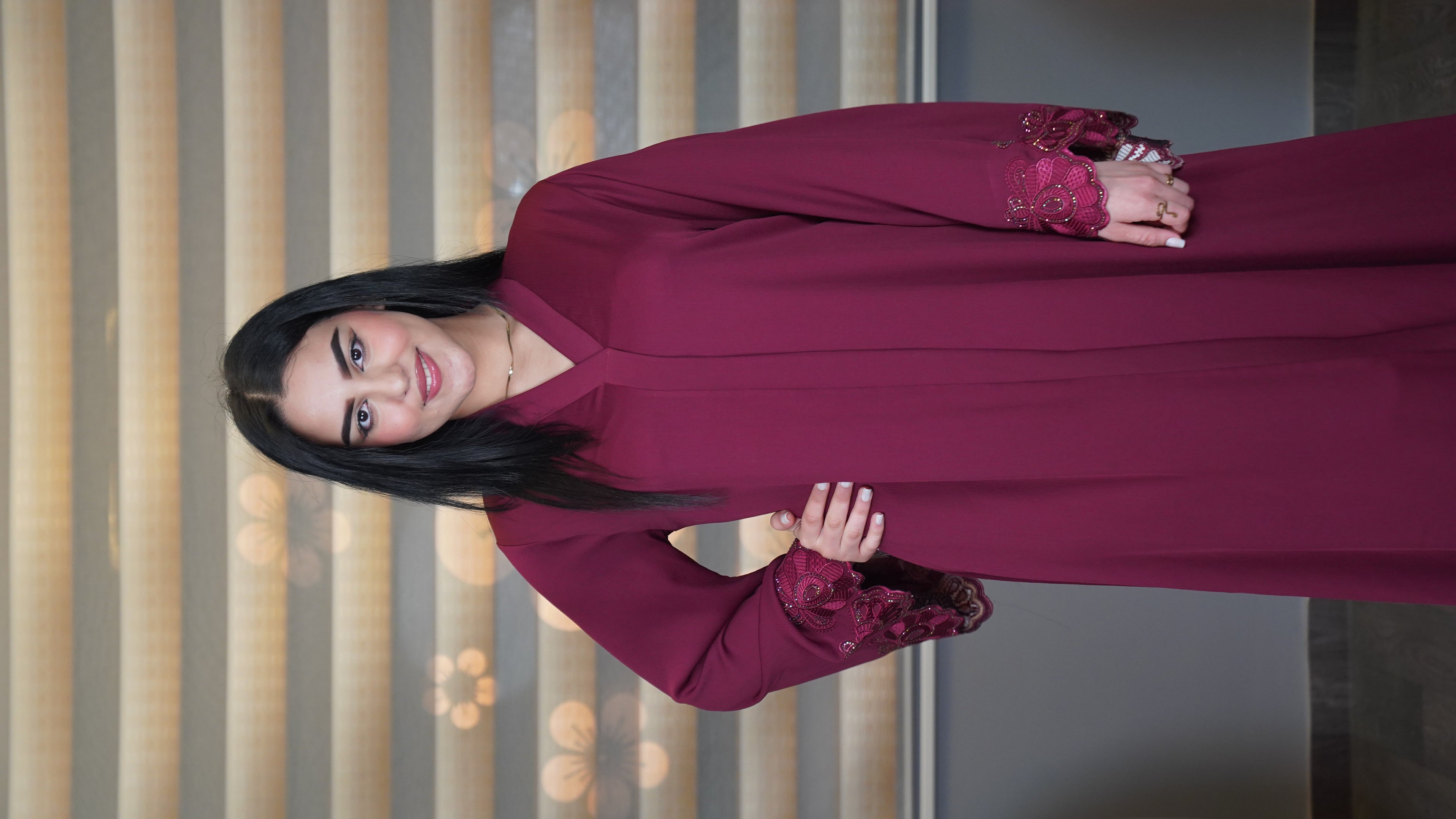 Abaya warda vetement, femme