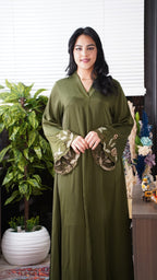Abaya trza , vetement, femme