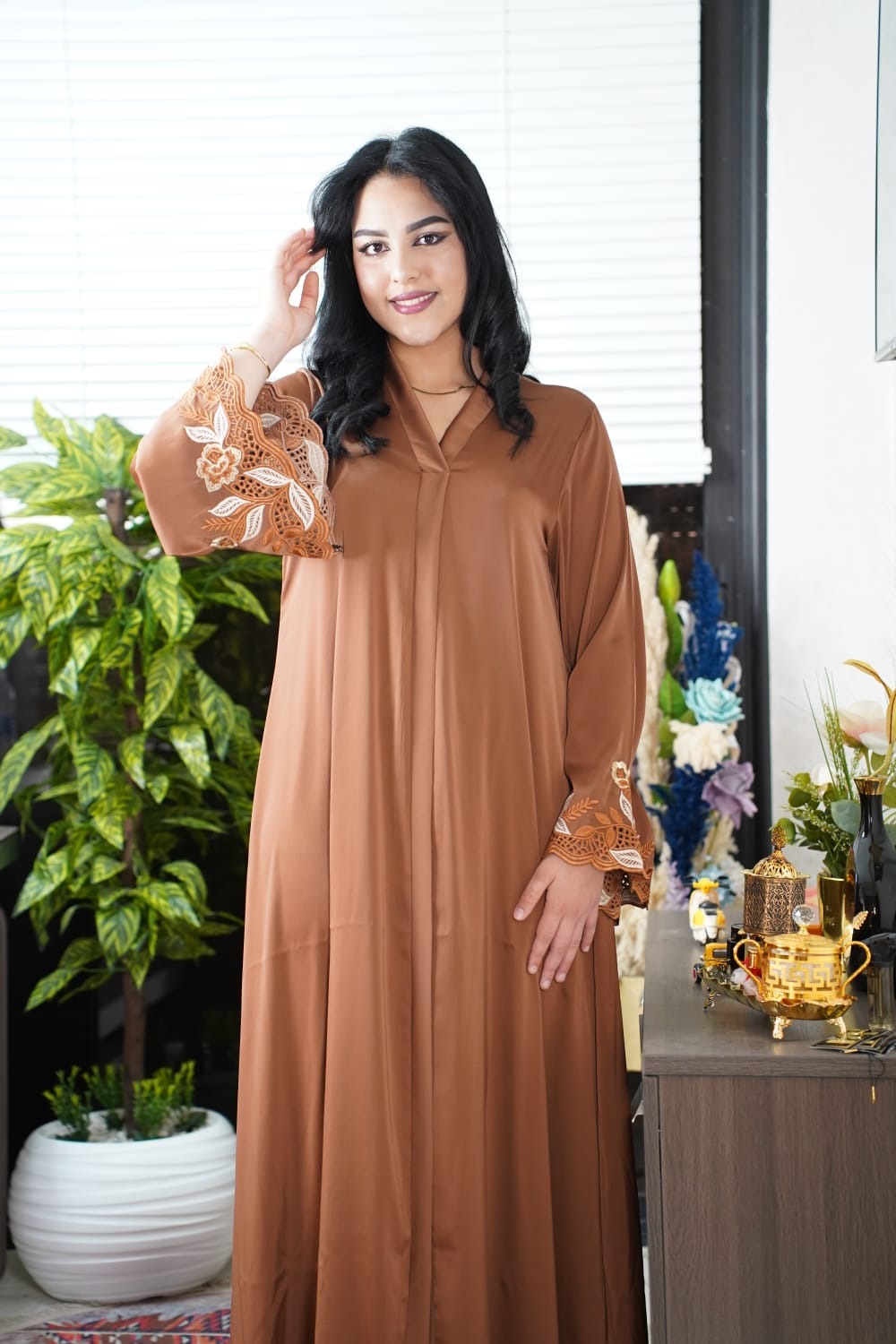 Abaya trza , vetement, femme