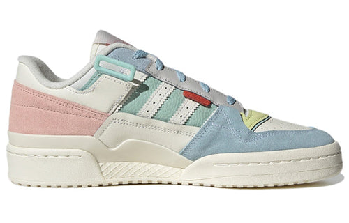 Adidas Forum Low Exhibit White-Pink-Blue