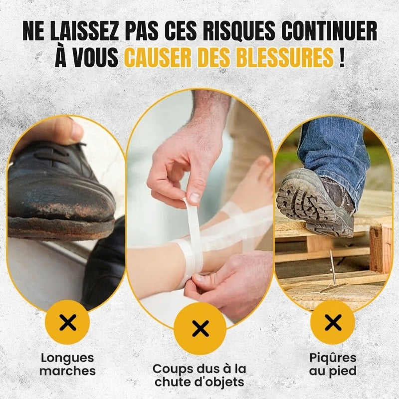 💎 Sneakers de Sécurité Unisex – Design Élégant, Protection Brevetée & Confort Supérieur