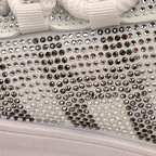 Chaussures cloutées en cristal pour femmes - Design unique et confortable