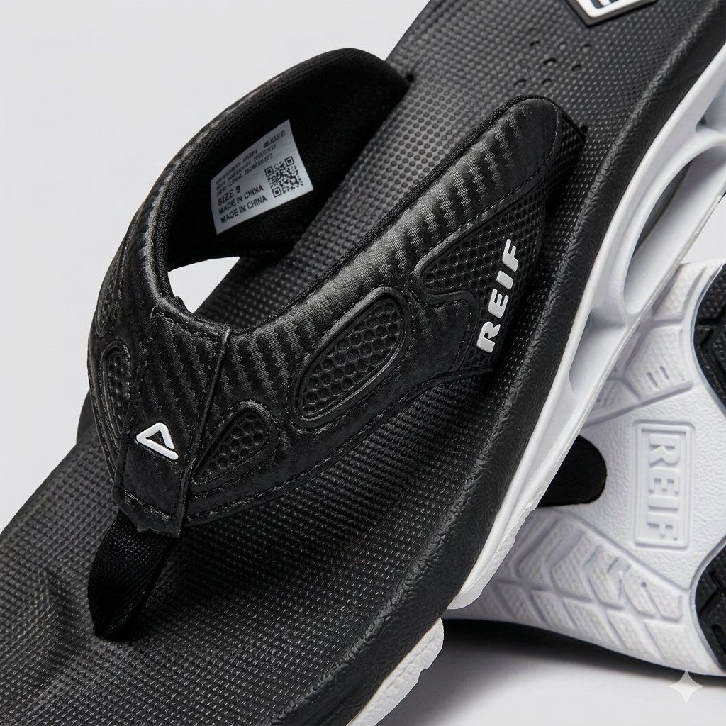 Tongs RISE Comfort Grip pour hommes – Légères, durables et pour le quotidien