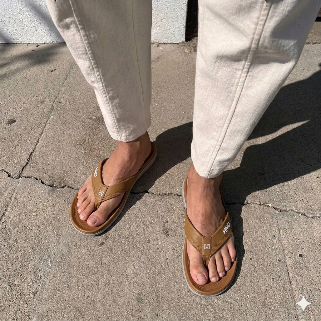 Tongs confort homme – Légères et décontractées