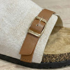🌸 Elegant Comfort Buckle Sandals for Women – Summer Essential