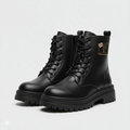 Bottines à plateforme pour femmes, lacets, style décontracté, confortables au quotidien