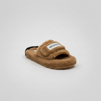 Chaussons de maison pour femmes avec bride moelleuse - Chauds et confortables grâce à leur large bride