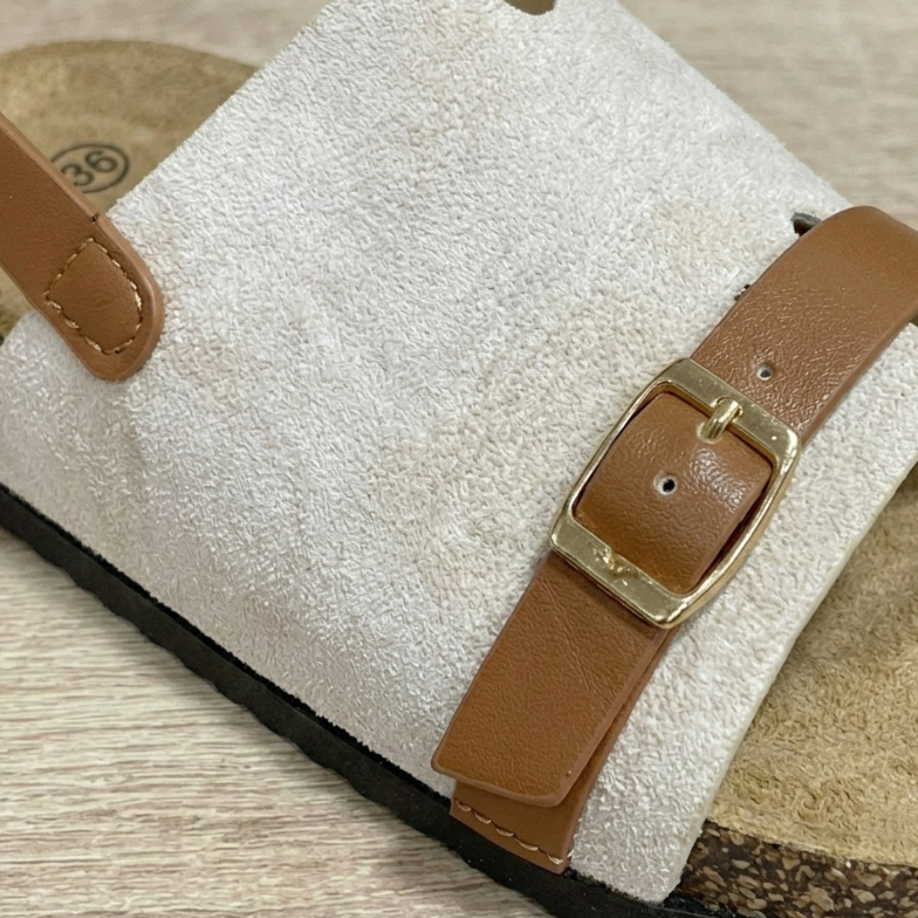 🌸 Elegant Comfort Buckle Sandals for Women – Summer Essential