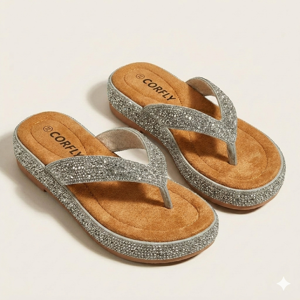 Comfort Dual-Strap Suede Slides – Lightweight Everyday Sandals