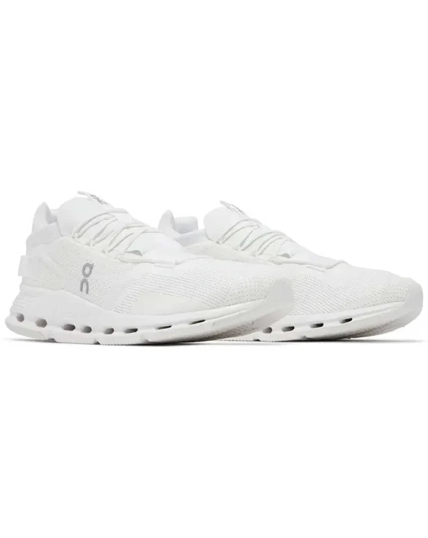 On Cloudnova All White