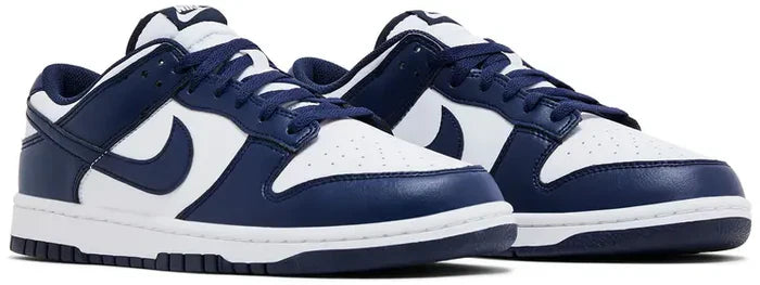 Dunk Low White Midnight Navy