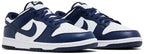Dunk Low White Midnight Navy