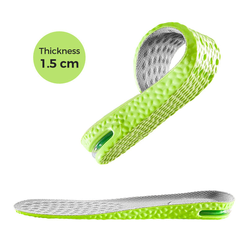 👟Semelles confortables avec coussin d'air et effet rehausseur