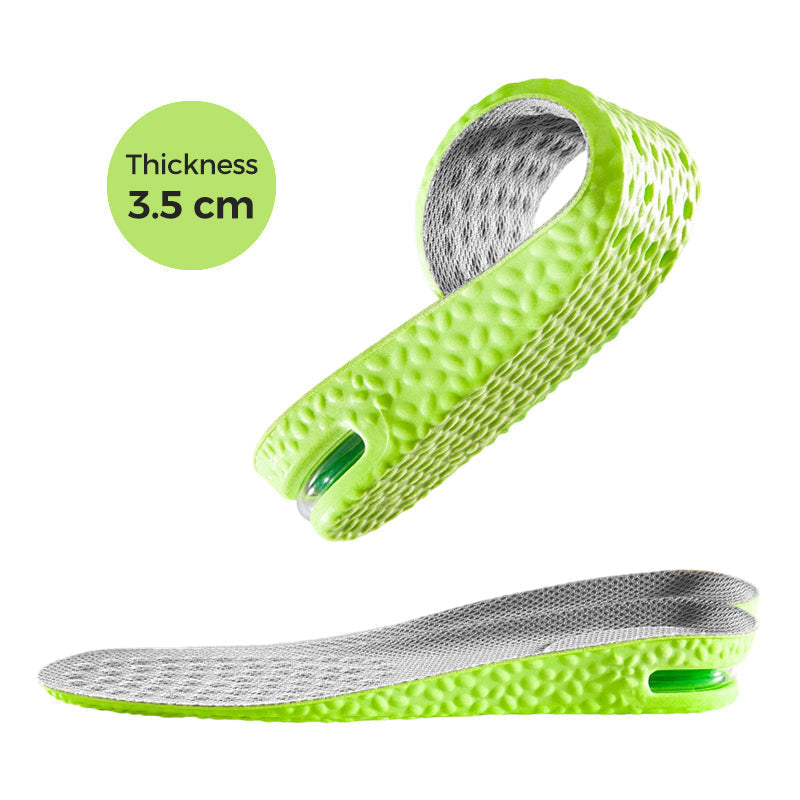 👟Semelles confortables avec coussin d'air et effet rehausseur