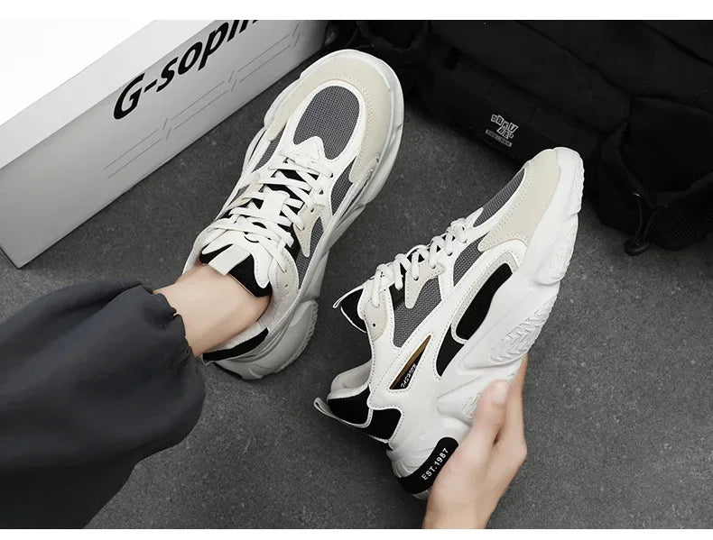 Chaussures décontractées polyvalentes et respirantes pour hommes. Conçu avec une technologie antidérapante moderne