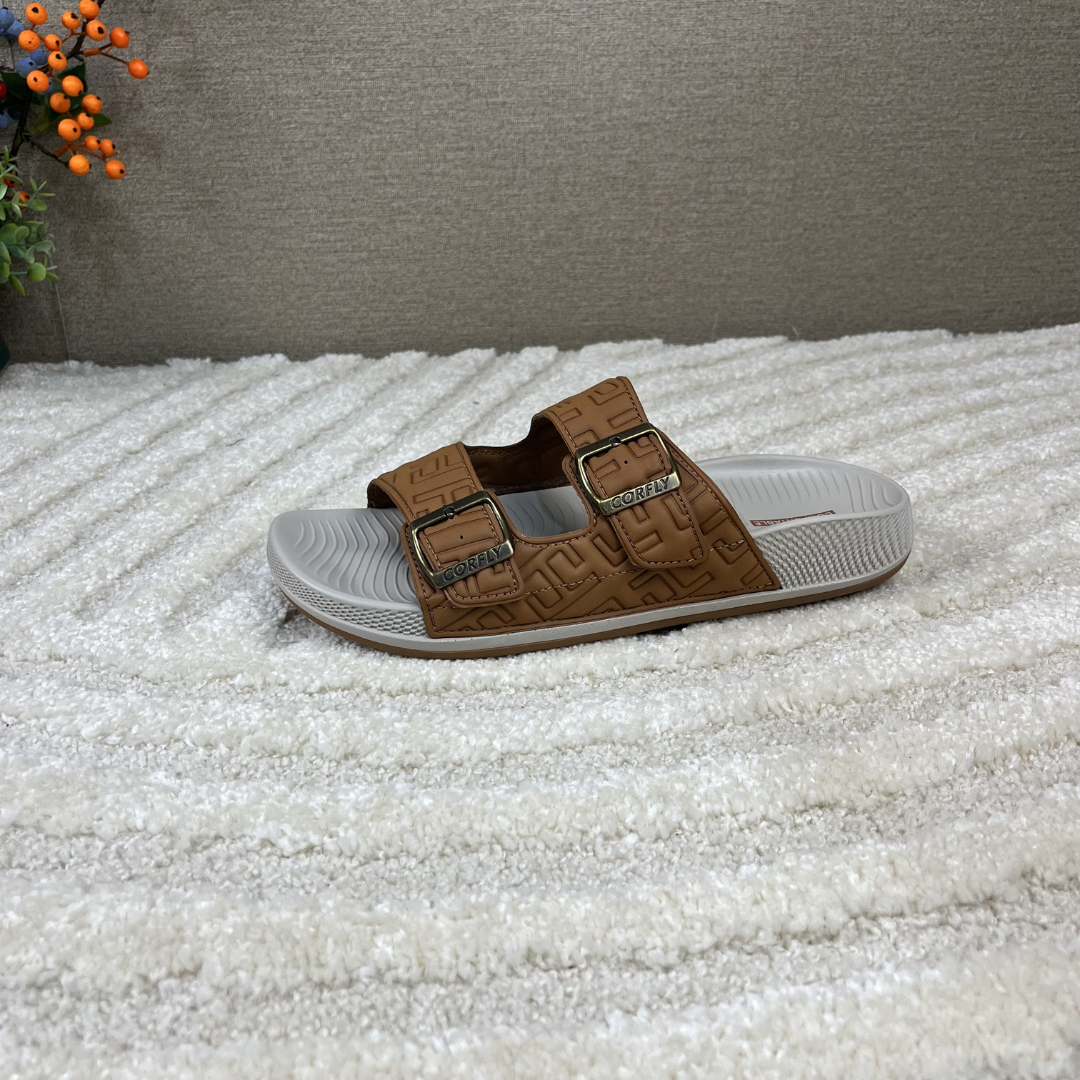 Sandales orthopédiques de récupération confortables avec brides à boucle réglables