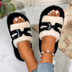 « Chaussons en fourrure de luxe pour femmes : chauds et confortables pour l'hiver »