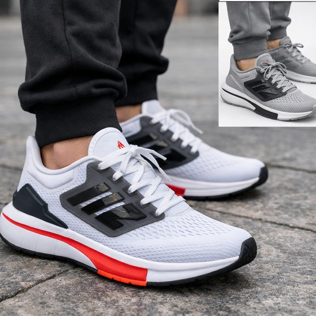 Chaussures de course légères et respirantes pour hommes – Baskets de sport pour la marche, l'entraînement, la salle de sport et le quotidien