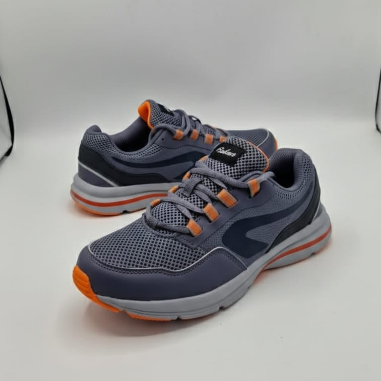 Baskets de running respirantes en mesh pour hommes – Chaussures de sport légères avec absorption des chocs et semelle antidérapante