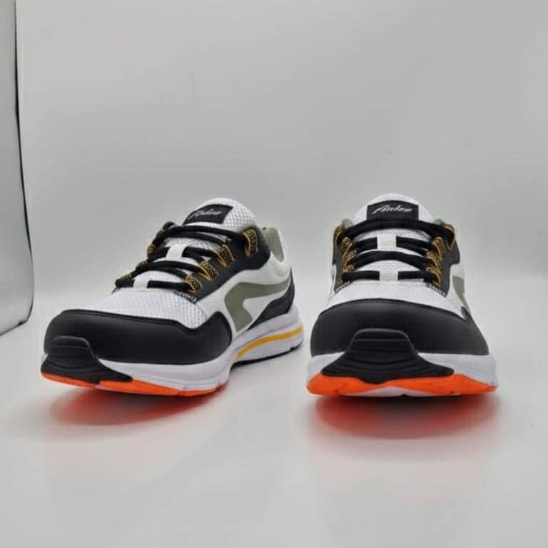 Baskets de running respirantes en mesh pour hommes – Chaussures de sport légères avec absorption des chocs et semelle antidérapante
