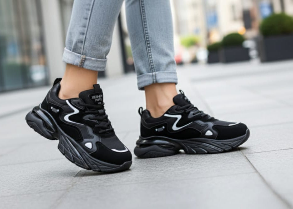 Baskets style Air Max urbaines – Audacieuses et confortables