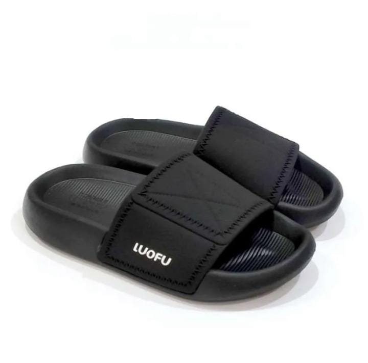 nouvelles diapositives d'oreiller sportives originales et confortables pour hommes de Luofu - Semelles épaisses résistantes à l'usure et absorbant les chocs, confort du couple