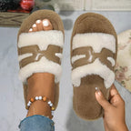 « Chaussons en fourrure de luxe pour femmes : chauds et confortables pour l'hiver »