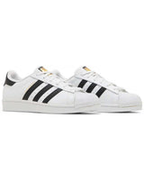 Adidas Superstar J White Core Black