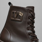 Bottines à plateforme pour femmes, lacets, style décontracté, confortables au quotidien