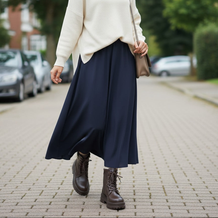 Bottines à plateforme pour femmes, lacets, style décontracté, confortables au quotidien