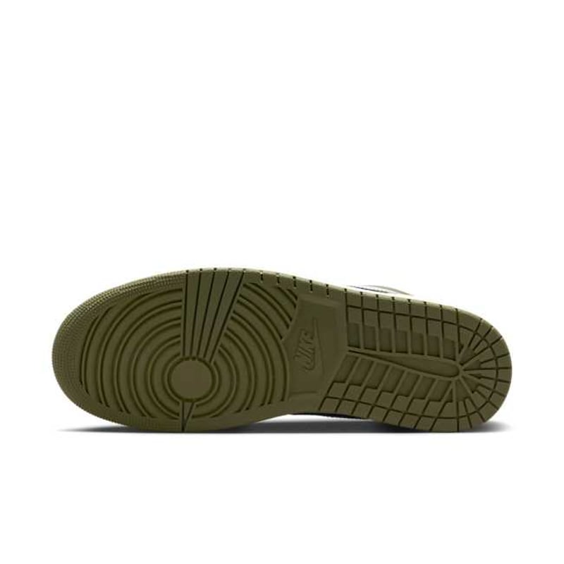 Air Jordan 1 Low Black & Medium Olive
