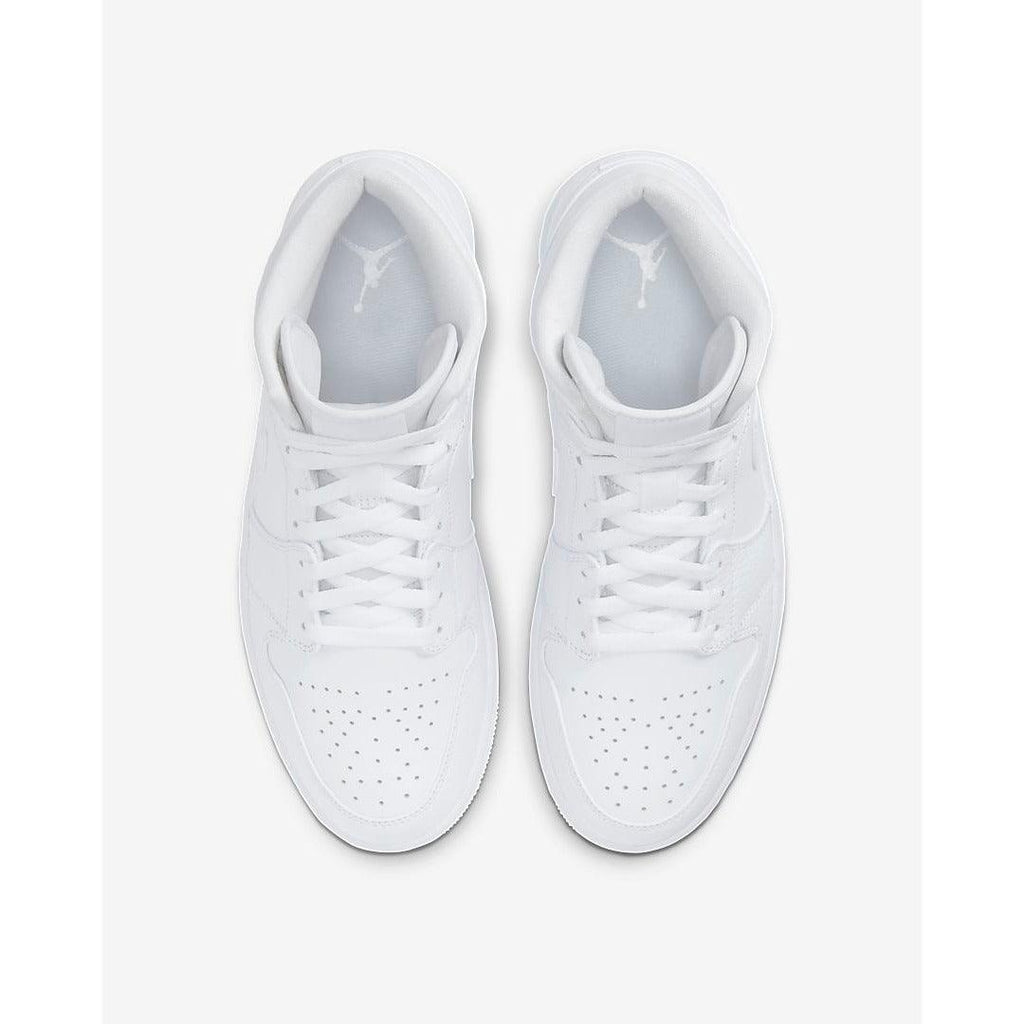 Air Jordan 1 Mid Triple White