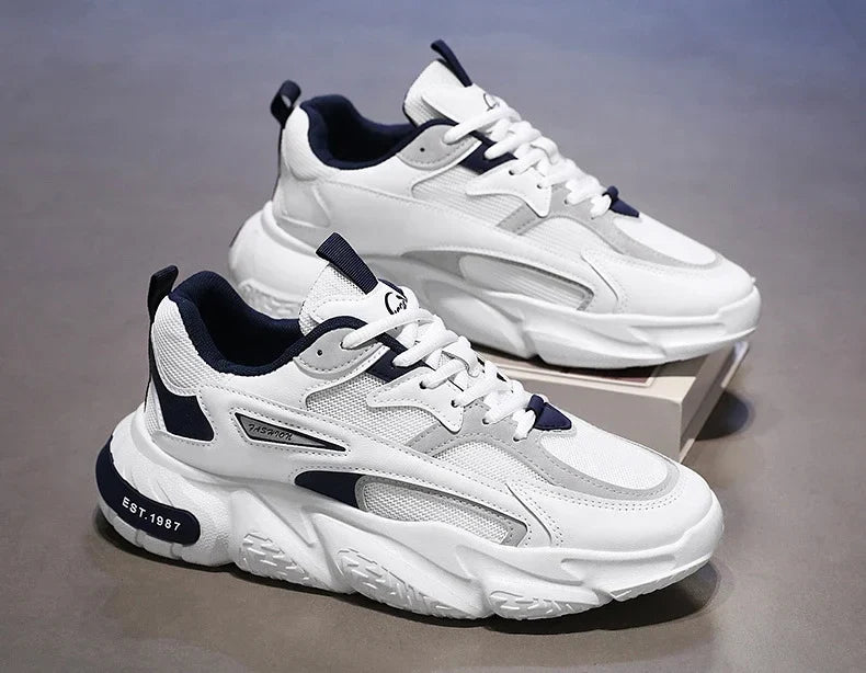 Chaussures décontractées polyvalentes et respirantes pour hommes. Conçu avec une technologie antidérapante moderne